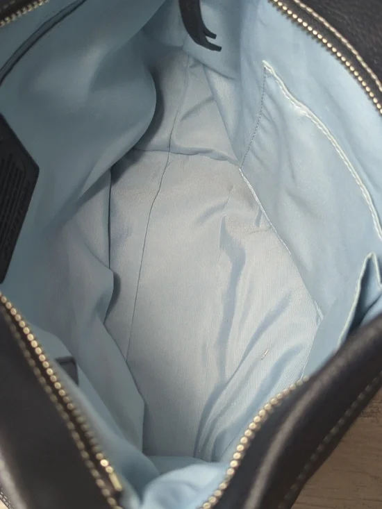 Coach Leather Pebble Black Shoulder bag K1276-F15064 - Picture 6 of 16